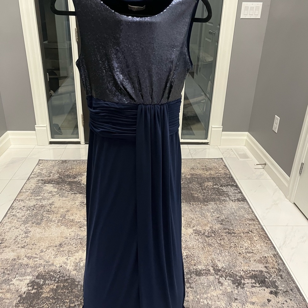 Planet vintage navy blue mother of 🌹the bride size ten formal gown length🌹